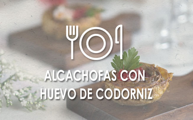 Alcachofas-con-huevos-de-codorniz