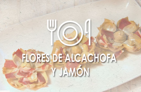 Flores-de-alcachofa-y-jamon