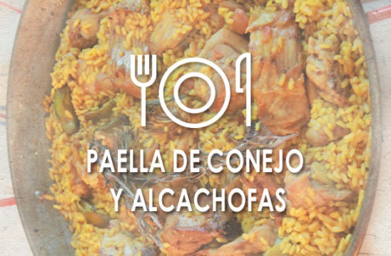 Paella-de-conejo-y-alcachofas