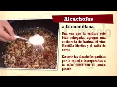 Alcachofas a la montillana por el Día de Andalucía